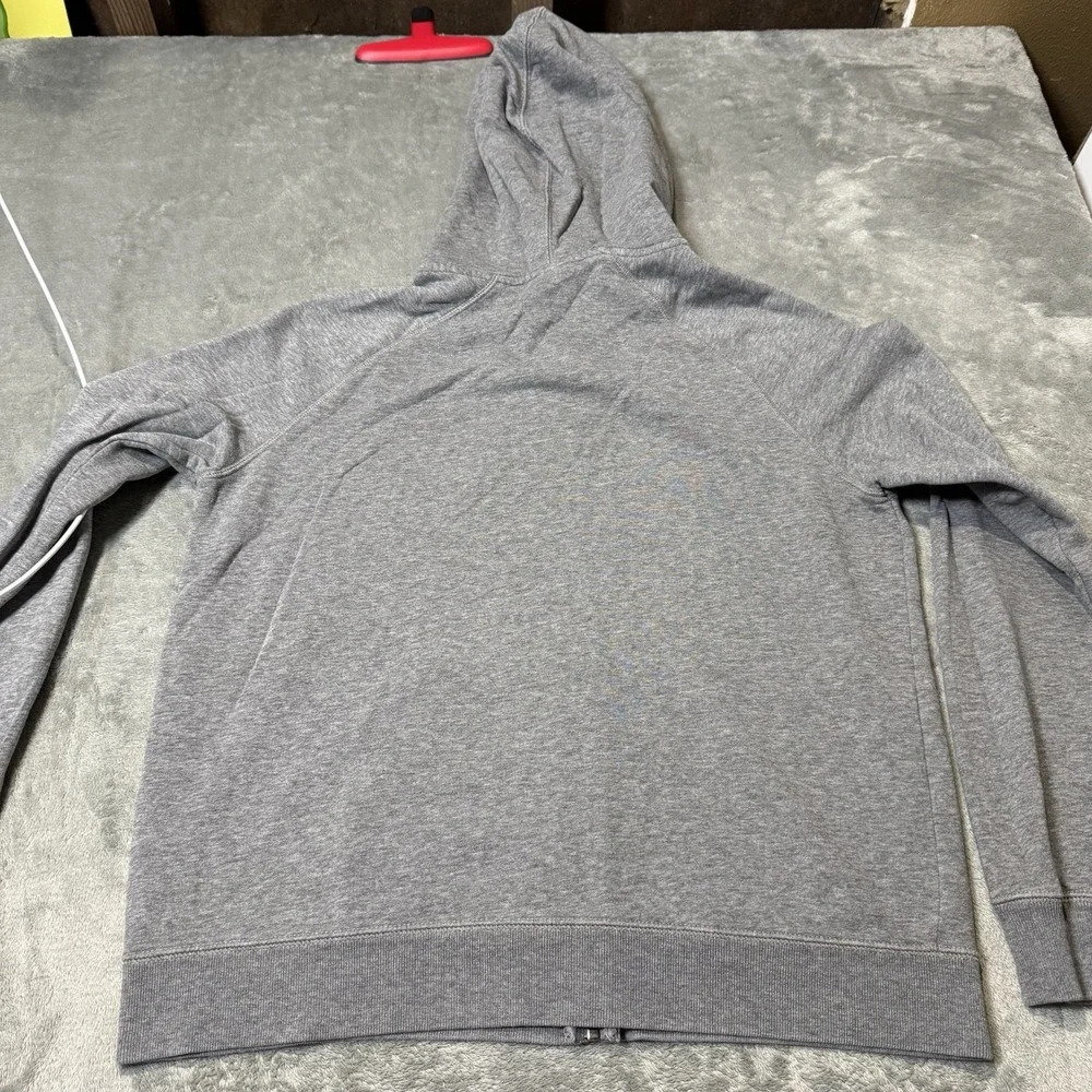 NIKE Womens Gray Full‎ Zip Big Logo jacket Size L 678370-091 Outdoor Athletic